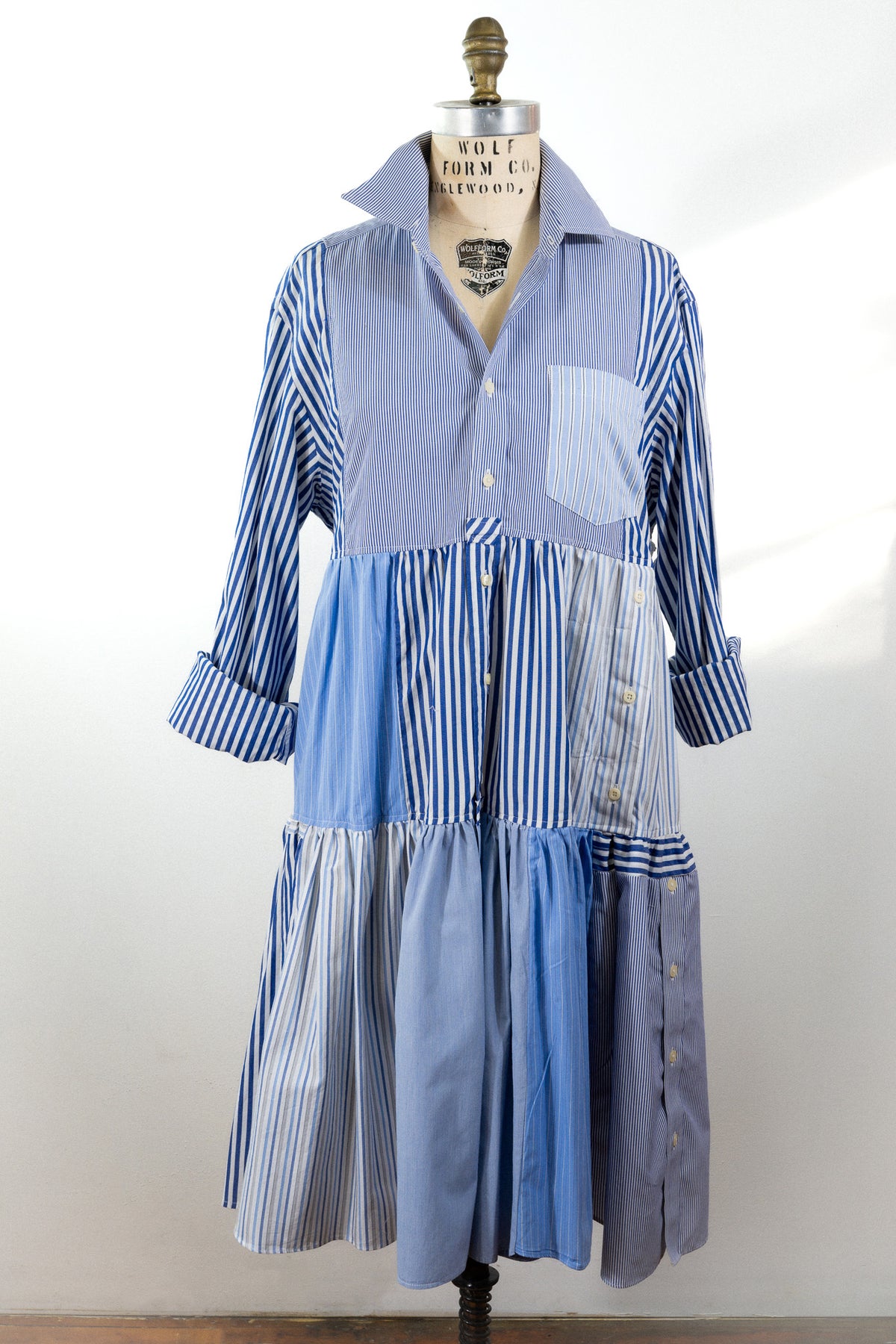 Montclair Reconstructed Shirt Dress #075