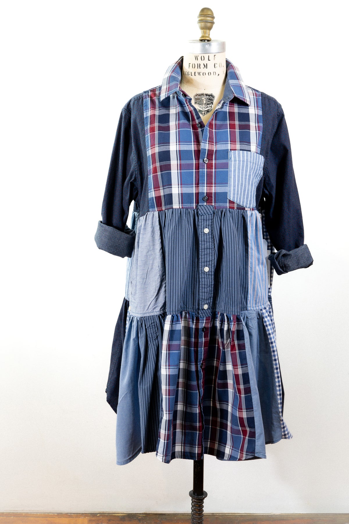 Montclair Reconstructed Shirt Dress #082