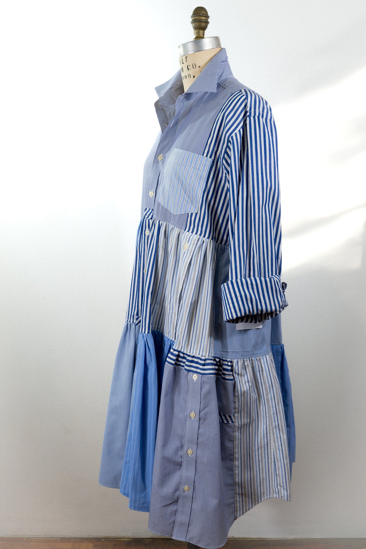 Montclair Reconstructed Shirt Dress #075