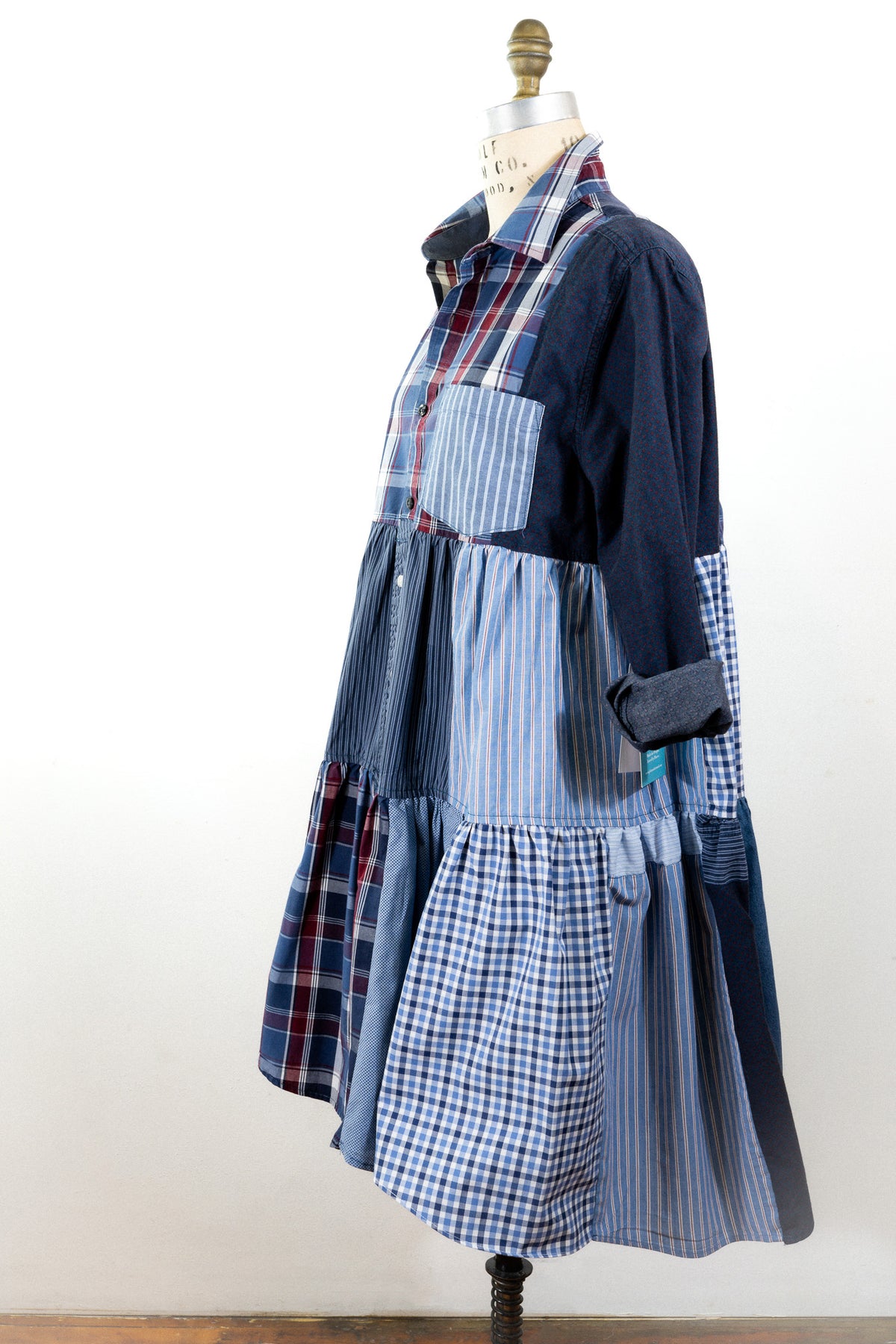 Montclair Reconstructed Shirt Dress #082