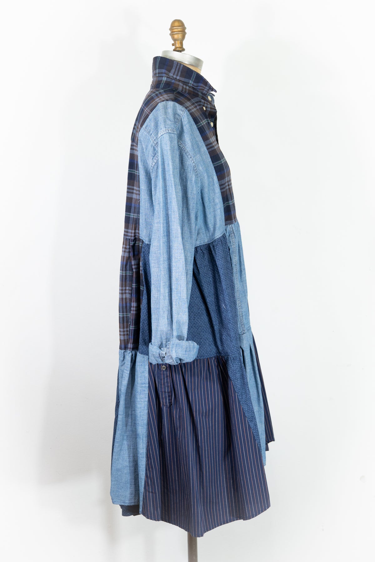 Montclair Reconstructed Shirt Dress #073