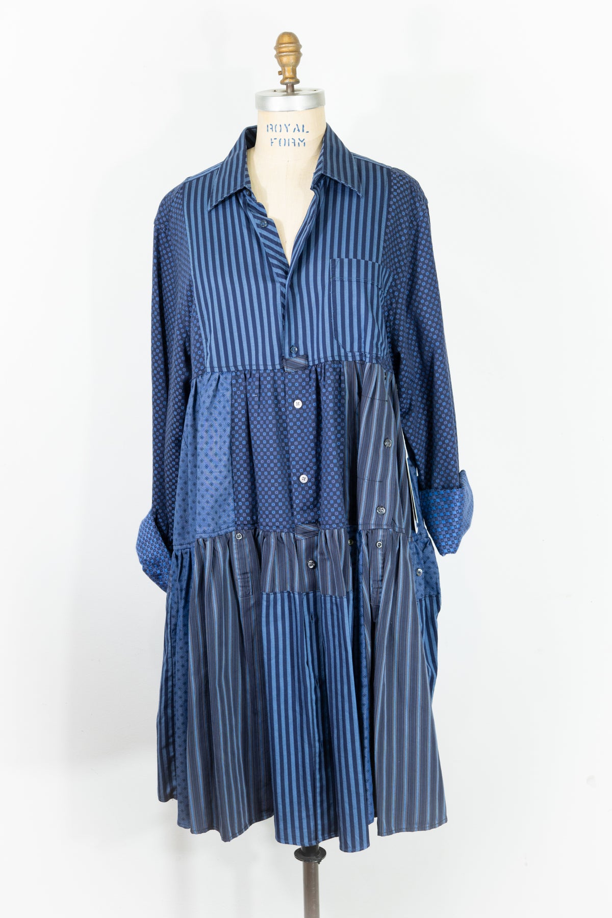 Montclair Reconstructed Shirt Dress #113