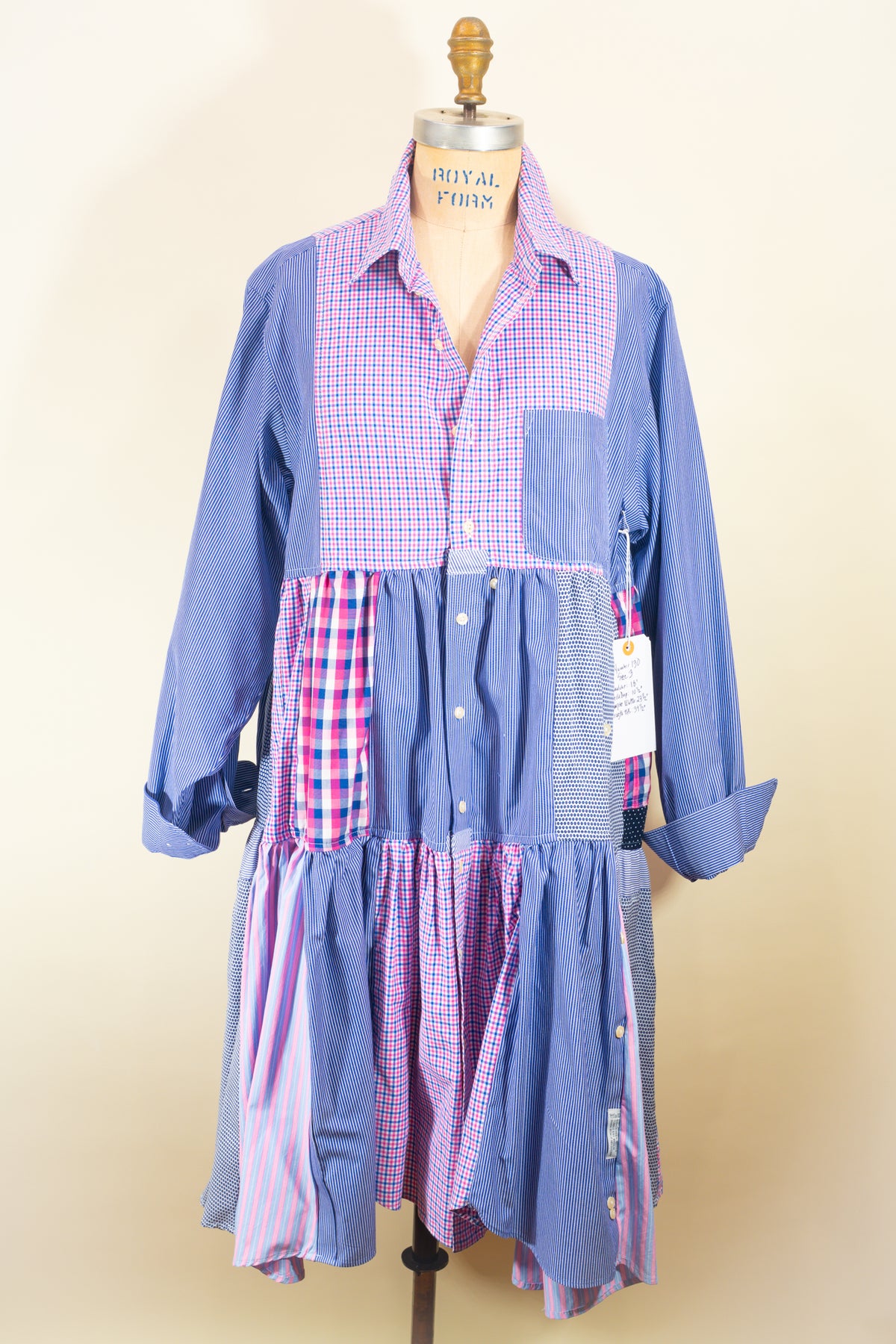 Montclair Reconstructed Shirt Dress #130