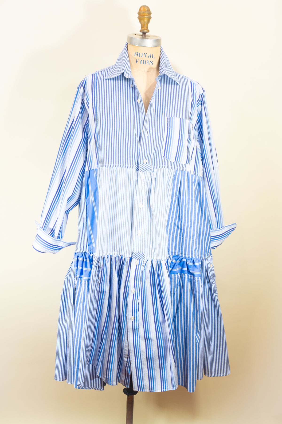 Montclair Reconstructed Shirt Dress #128