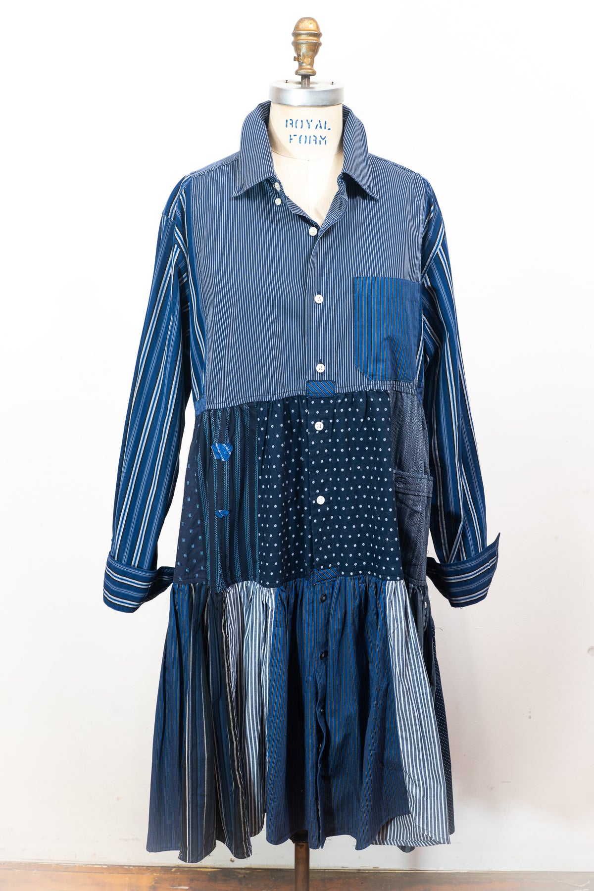 Serkular Shirt Dress #172