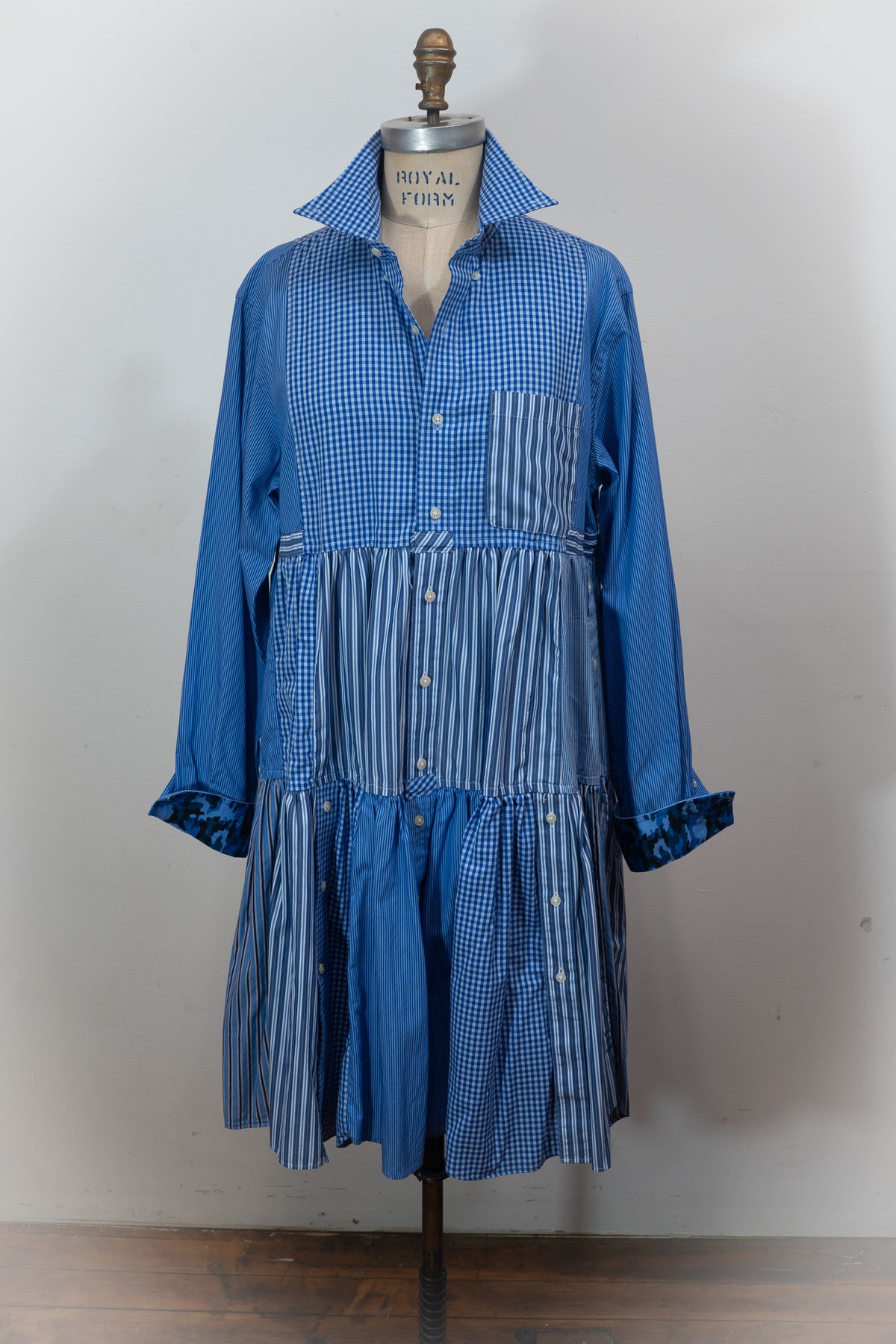 Serkular Shirt Dress #162