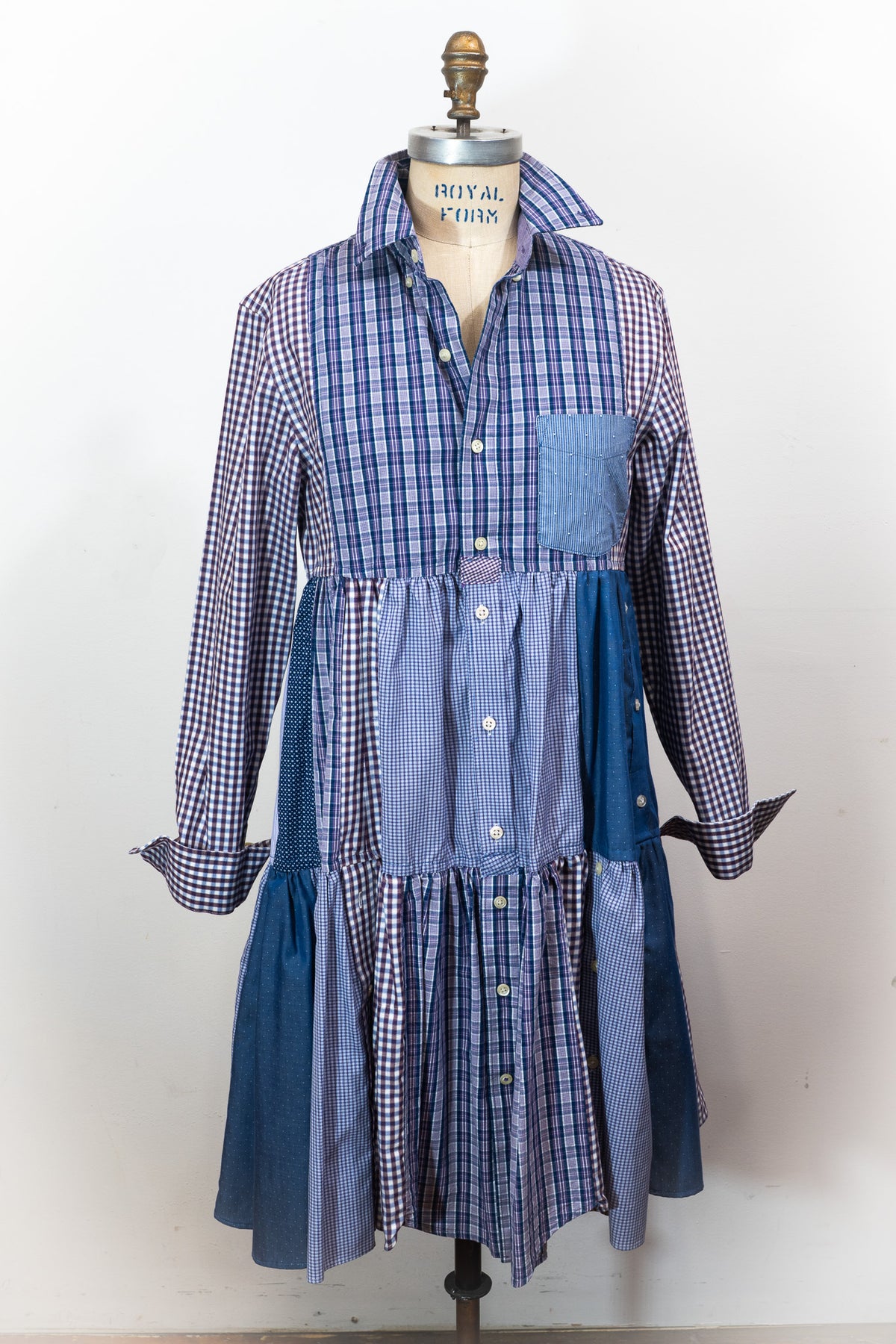 Serkular Shirt Dress #145