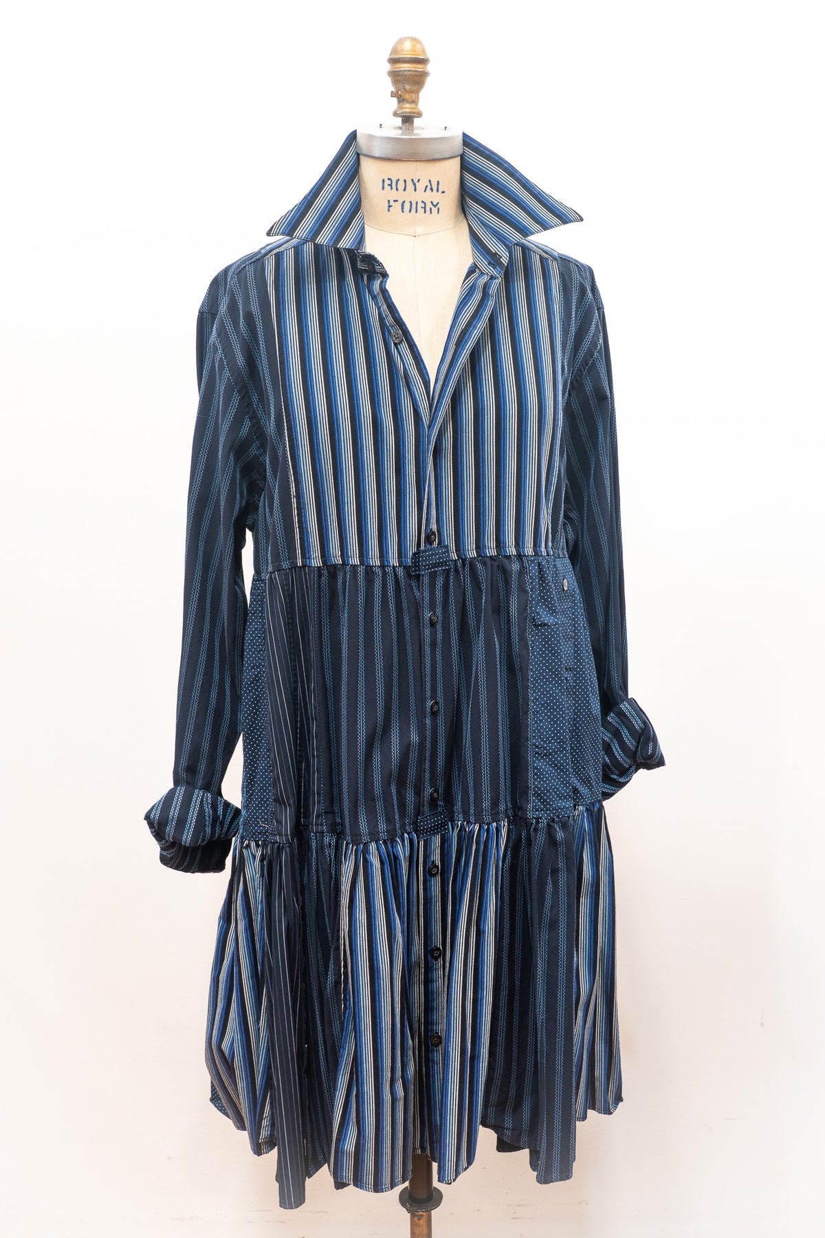 Serkular Shirt Dress #156