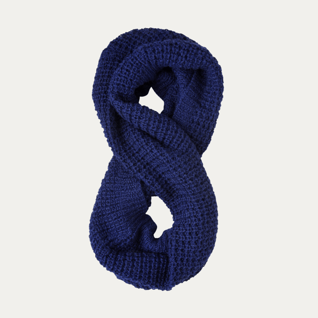 Waffle Knit Infinity Scarf